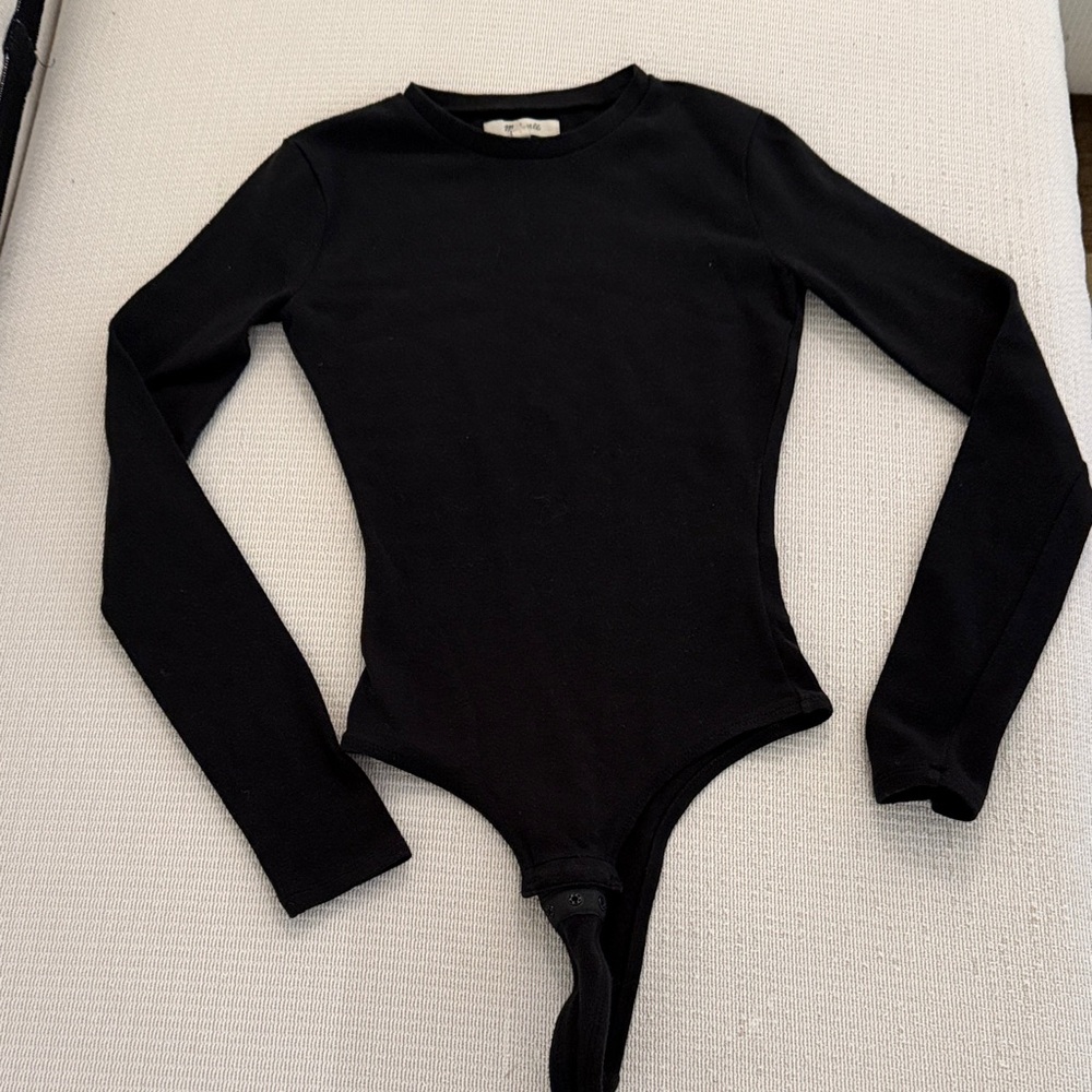 Women’s Black Long Sleeve One Piece